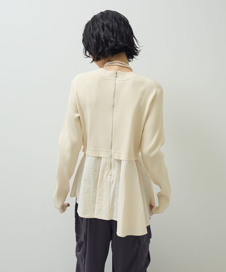 Green Parks「・ELENCARE DUE ハイブリットハイネックニット」|ニット・セーター|