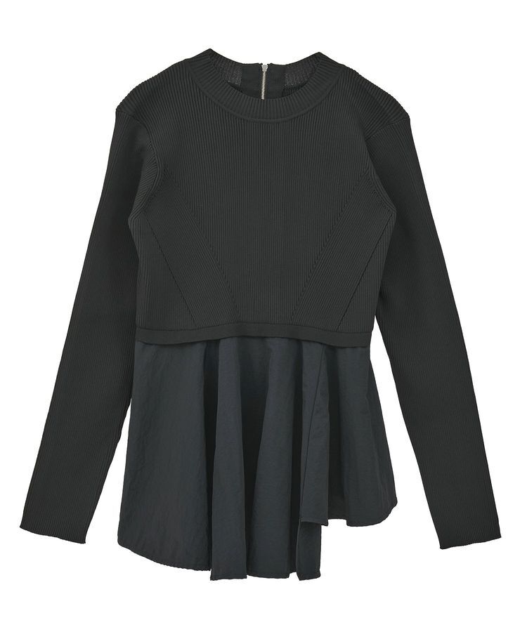 Green Parks「・ELENCARE DUE ハイブリットハイネックニット」|ニット・セーター|