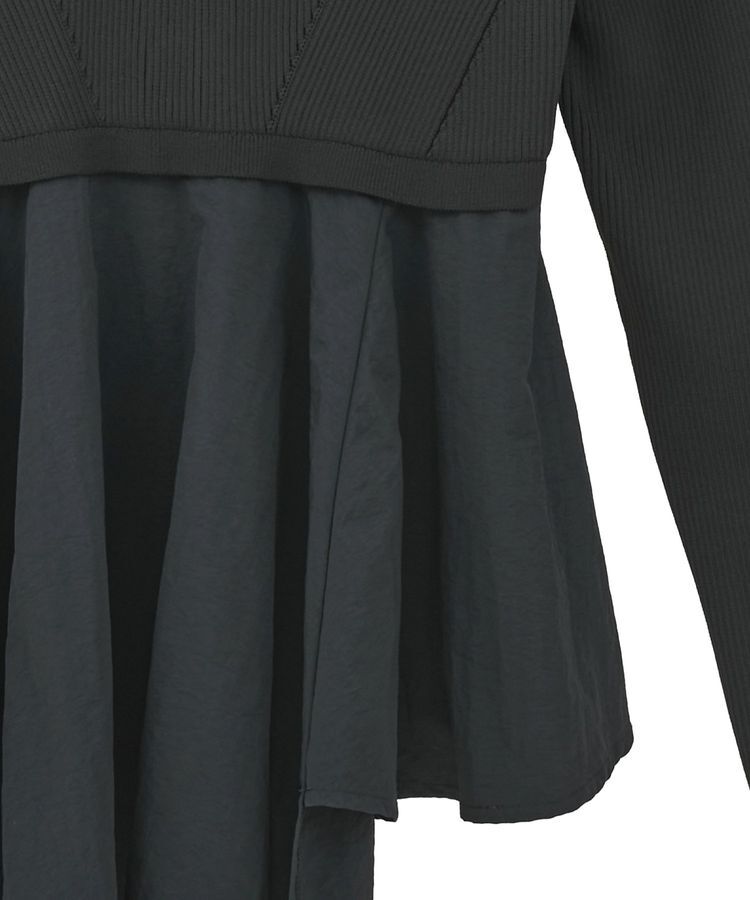 Green Parks「・ELENCARE DUE ハイブリットハイネックニット」|ニット・セーター|