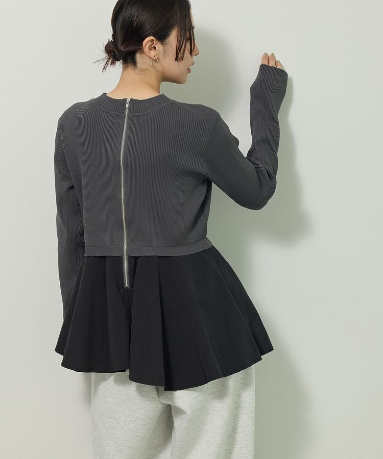 Green Parks「・ELENCARE DUE ハイブリットハイネックニット」|ニット・セーター|