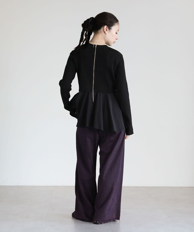 Green Parks「・ELENCARE DUE ハイブリットハイネックニット」|ニット・セーター|