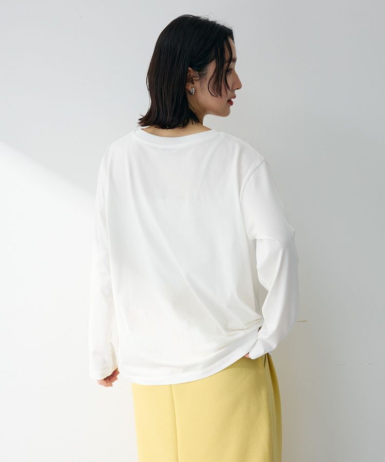 Green Parks「ホワイトインナーストレートプルオーバー」|インナー|