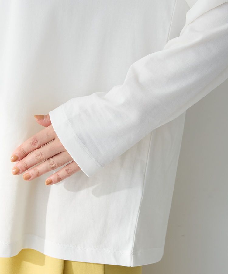 Green Parks「ホワイトインナーストレートプルオーバー」|インナー|