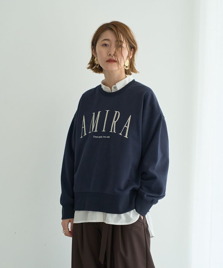 YECCA VECCA「刺繍ロゴスウェット」|スウェット・ジャージ|