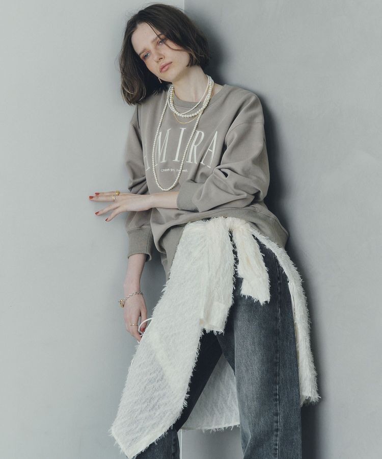 YECCA VECCA「刺繍ロゴスウェット」|スウェット・ジャージ|