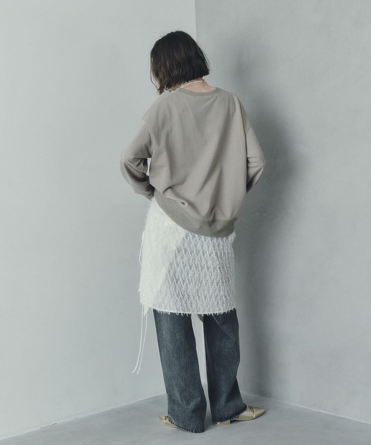 YECCA VECCA「刺繍ロゴスウェット」|スウェット・ジャージ|