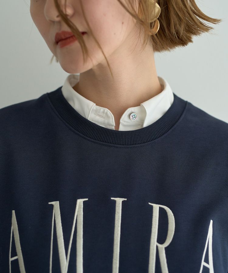 YECCA VECCA「刺繍ロゴスウェット」|スウェット・ジャージ|