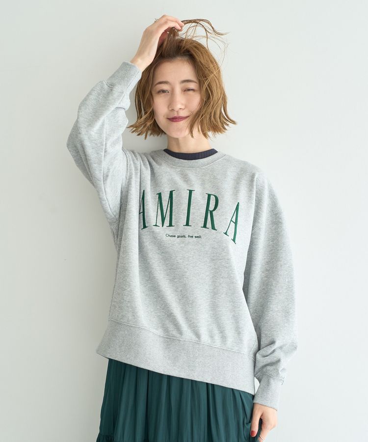 YECCA VECCA「刺繍ロゴスウェット」|スウェット・ジャージ|