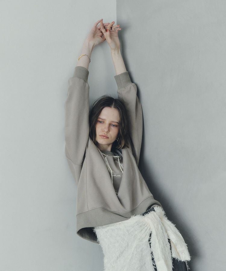 YECCA VECCA「刺繍ロゴスウェット」|スウェット・ジャージ|