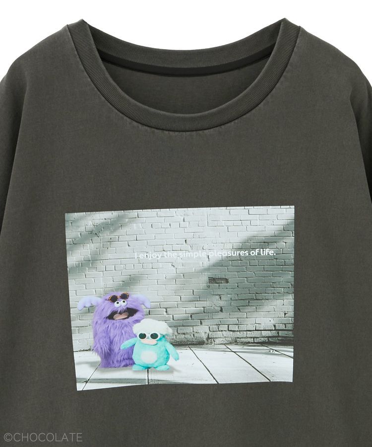 YECCA VECCA「【Whippi&Wrappi】プリントロンTee①」|Tシャツ・カットソー|