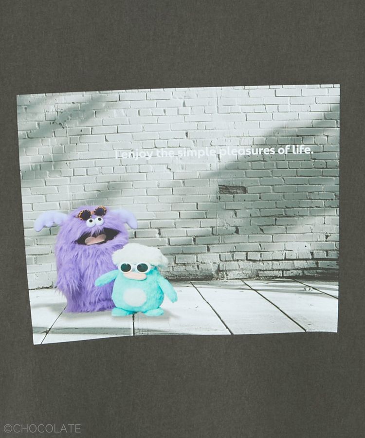 YECCA VECCA「【Whippi&Wrappi】プリントロンTee①」|Tシャツ・カットソー|