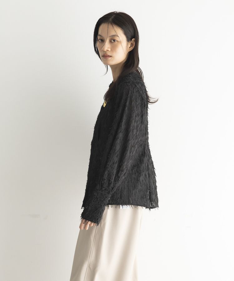 GARAGE OF GOOD CLOTHING「ジャガードタックブラウス」|シャツ・ブラウス|