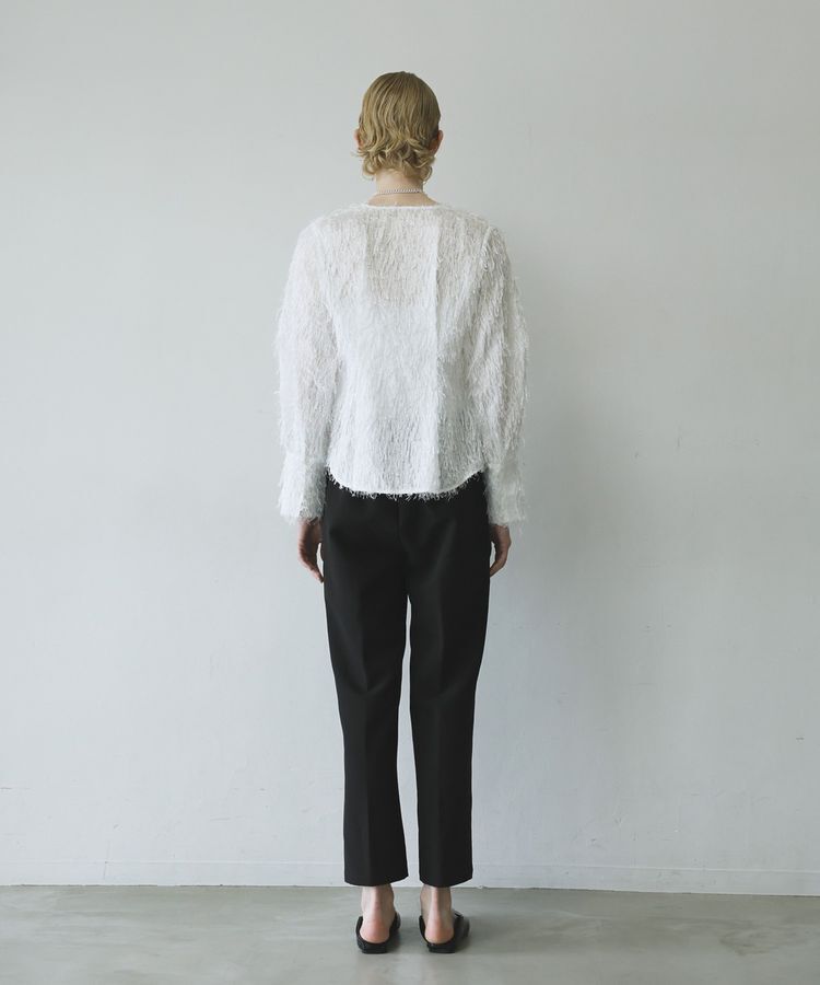 GARAGE OF GOOD CLOTHING「ジャガードタックブラウス」|シャツ・ブラウス|