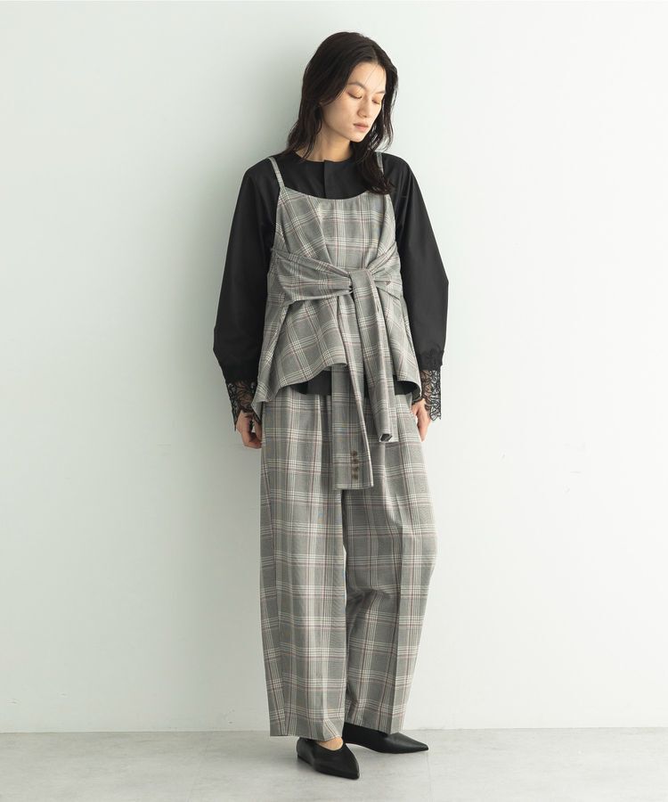 GARAGE OF GOOD CLOTHING「ムジレースカフスタックブラウス」|シャツ・ブラウス|