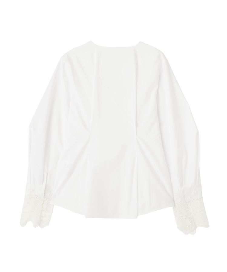 GARAGE OF GOOD CLOTHING「ムジレースカフスタックブラウス」|シャツ・ブラウス|