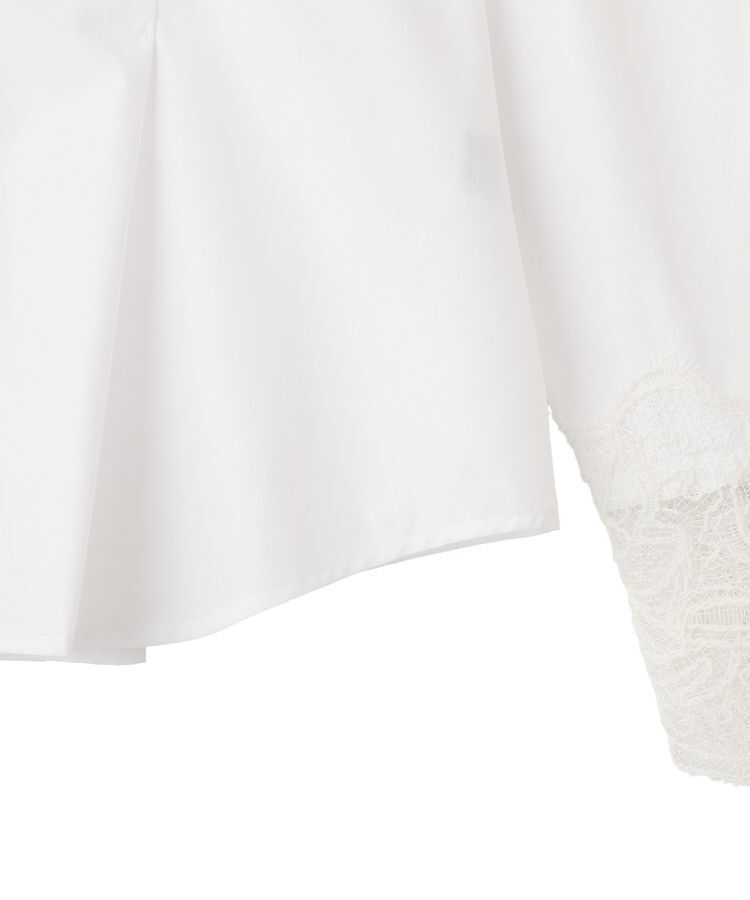 GARAGE OF GOOD CLOTHING「ムジレースカフスタックブラウス」|シャツ・ブラウス|