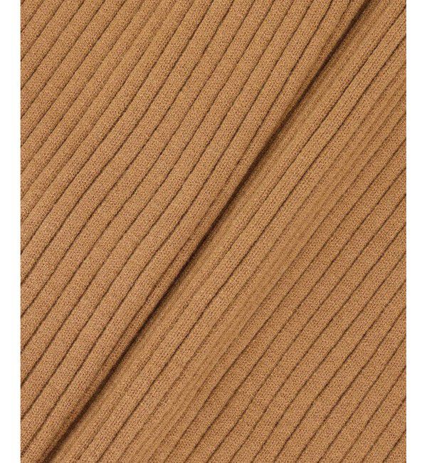 allureville「袖釦Vネックプルオーバー」|ニット・セーター|