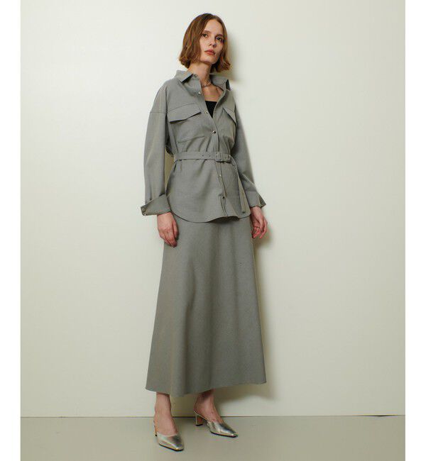 allureville「サキソニーＣＰＯシャツ」|シャツ・ブラウス|