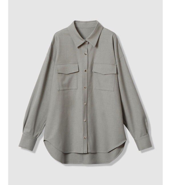 allureville「サキソニーＣＰＯシャツ」|シャツ・ブラウス|