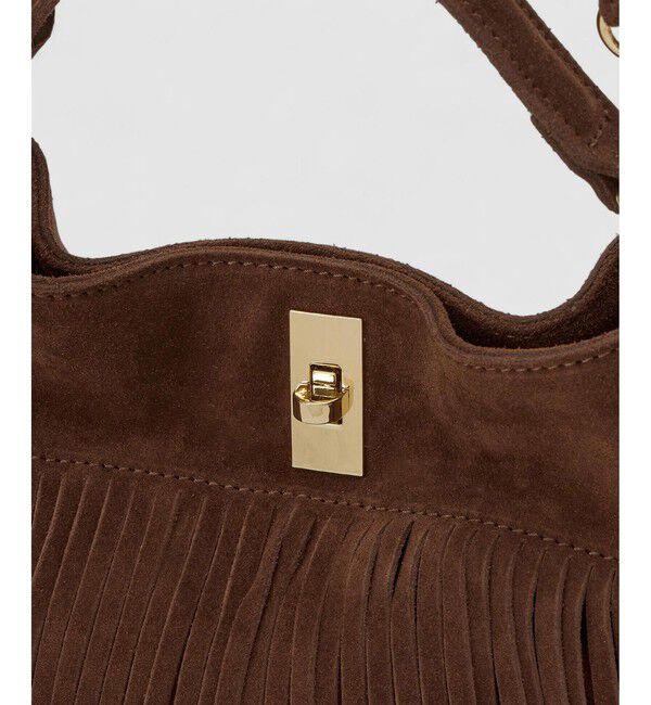 allureville「フリンジミニハンドバッグ」|ハンドバッグ|