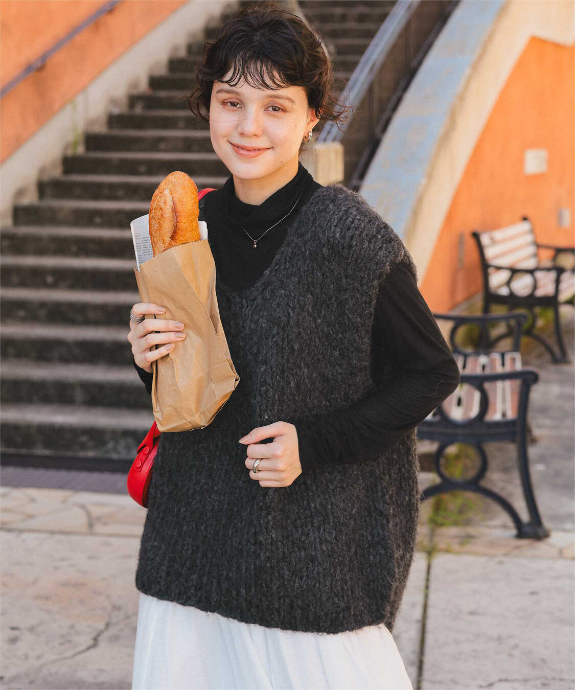 titivate「ローゲージニットベスト」|ニット・セーター|