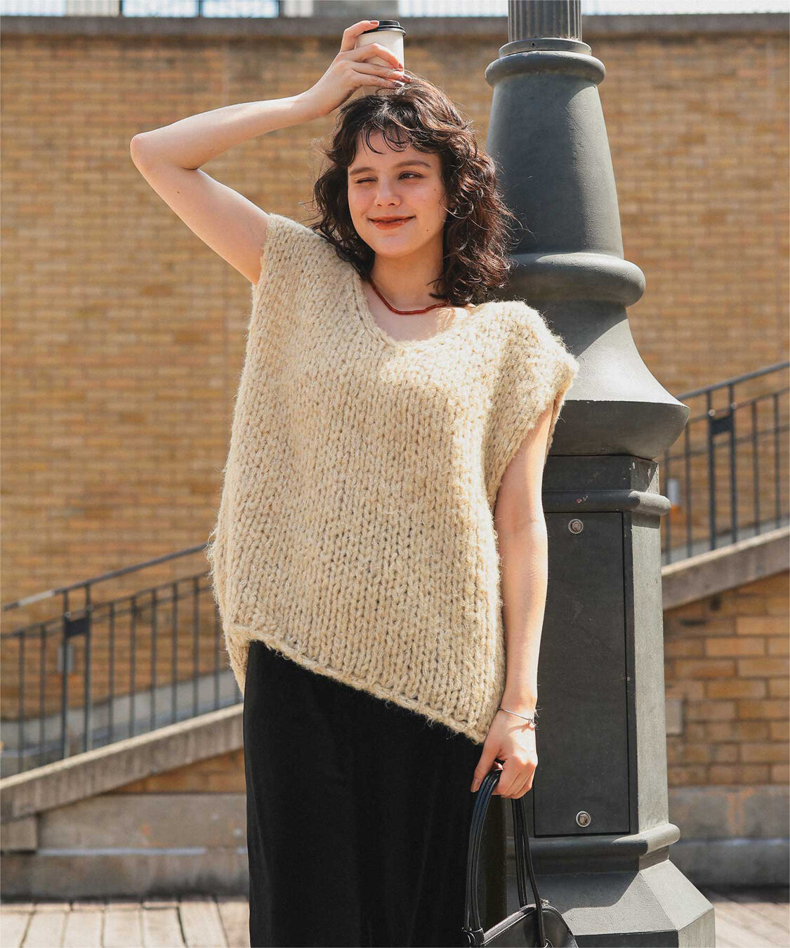 titivate「ローゲージニットベスト」|ニット・セーター|