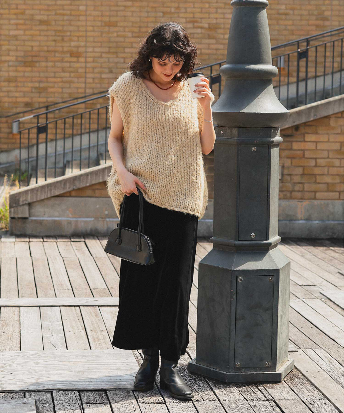 titivate「ローゲージニットベスト」|ニット・セーター|