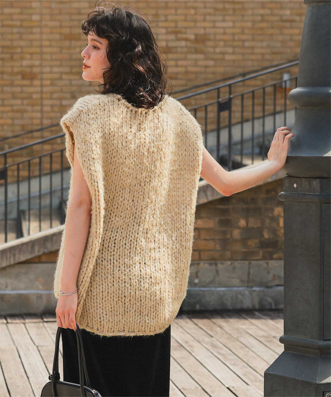 titivate「ローゲージニットベスト」|ニット・セーター|
