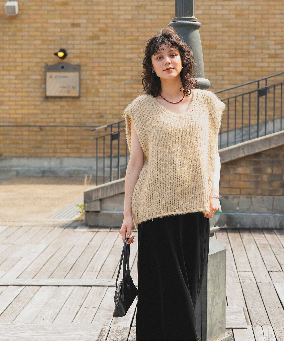 titivate「ローゲージニットベスト」|ニット・セーター|