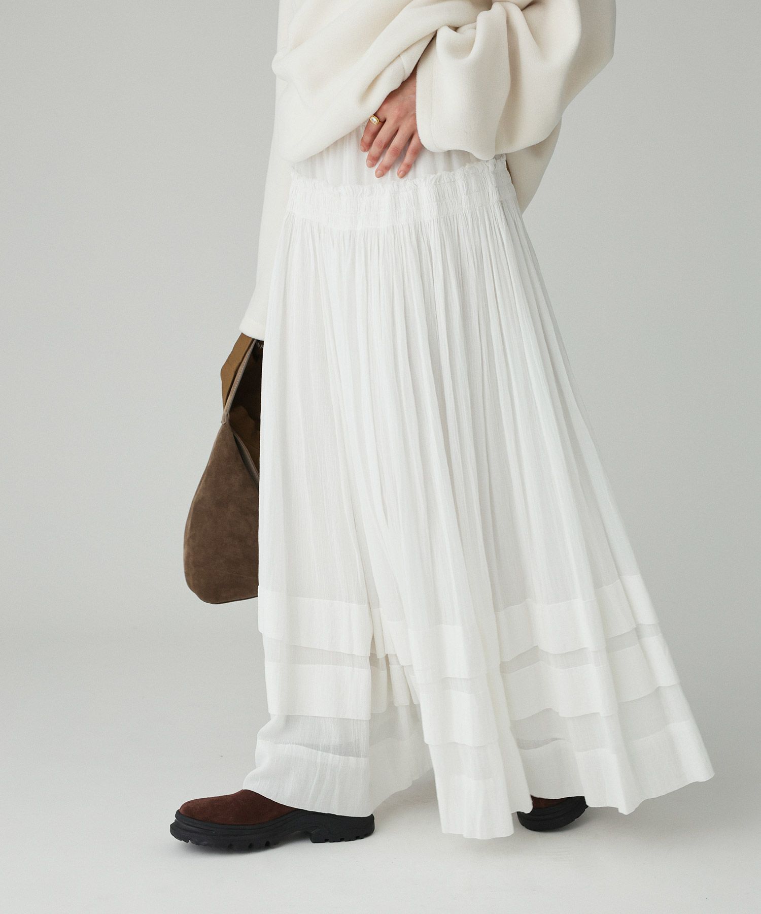 BABYLONE「コットンボリュームスカート」|スカート|