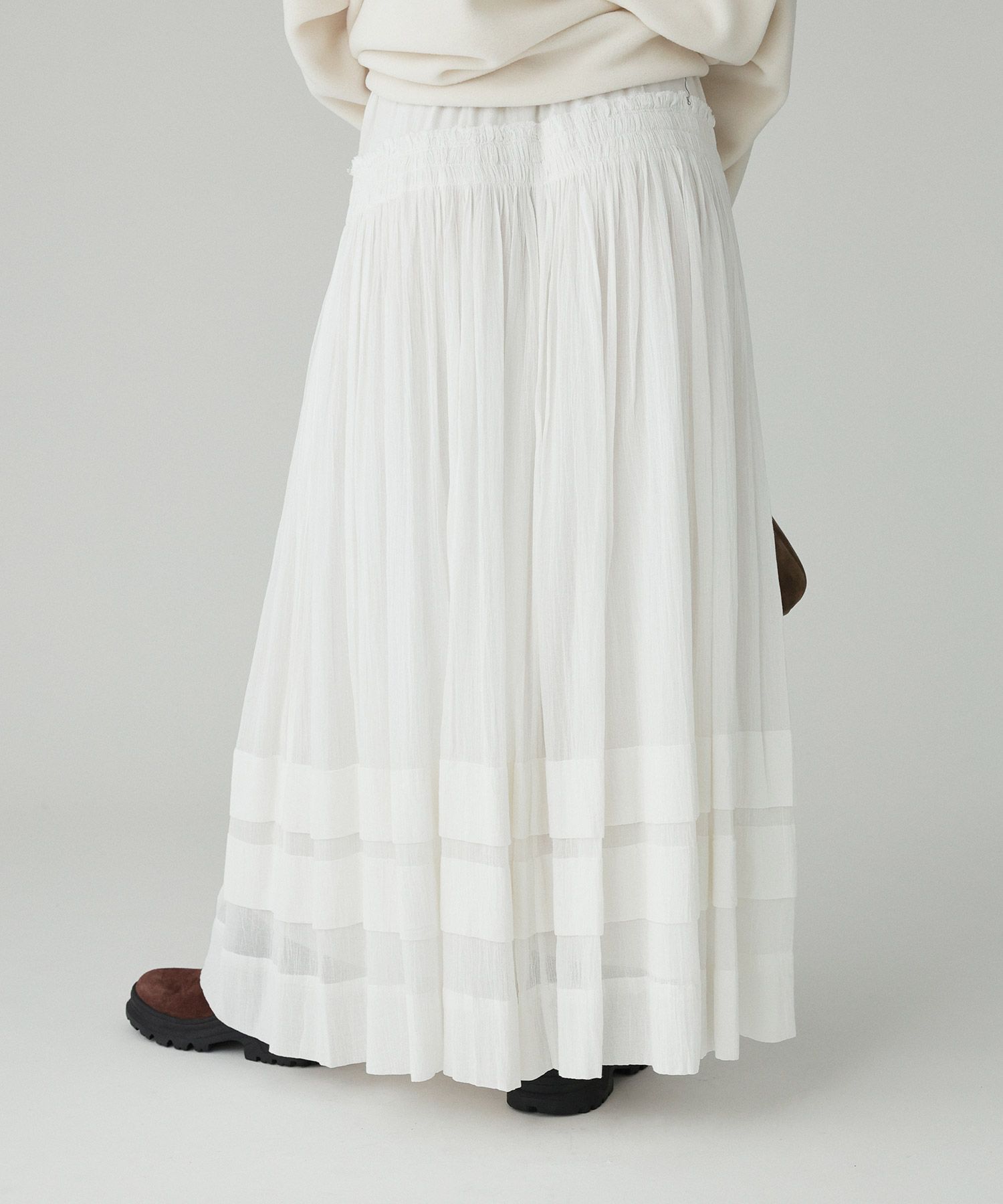 BABYLONE「コットンボリュームスカート」|スカート|