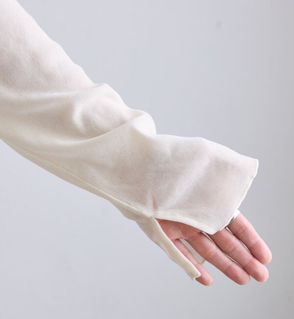  「【リバイバル】ナイロンチュールベロアクルーネックカットソー」|プルオーバー|