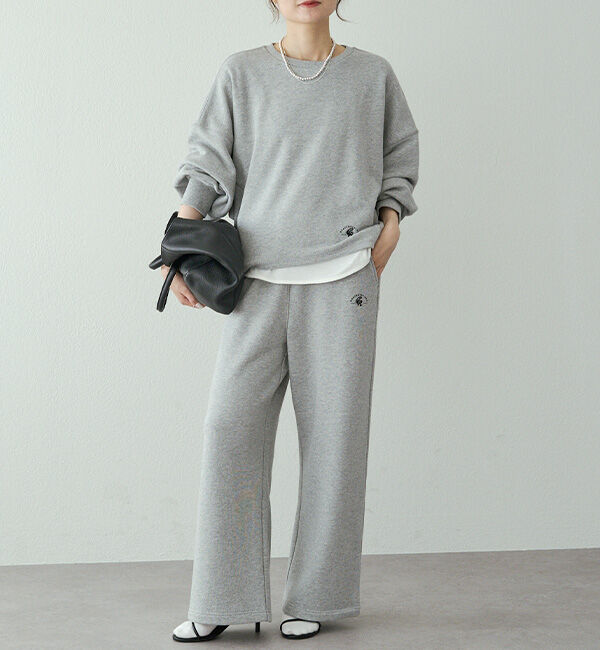  「サイドリブスウェットプルオーバー」|プルオーバー|