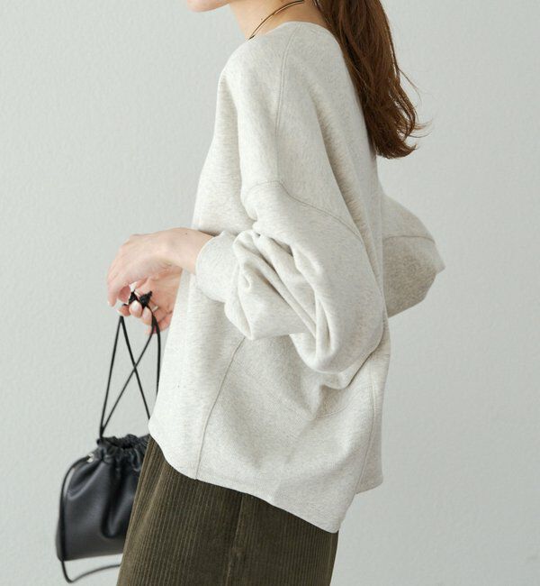  「サイドリブスウェットプルオーバー」|プルオーバー|