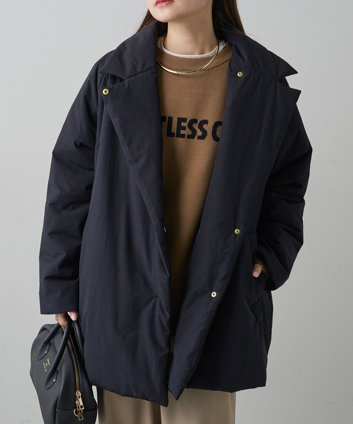  「【リバイバル/WEB限定】中綿テーラードコート」|その他|