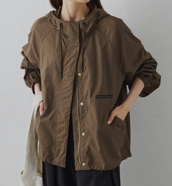  「【F&B】撥水リサイクルナイロンマウンテンパーカー」|テーラードジャケット|