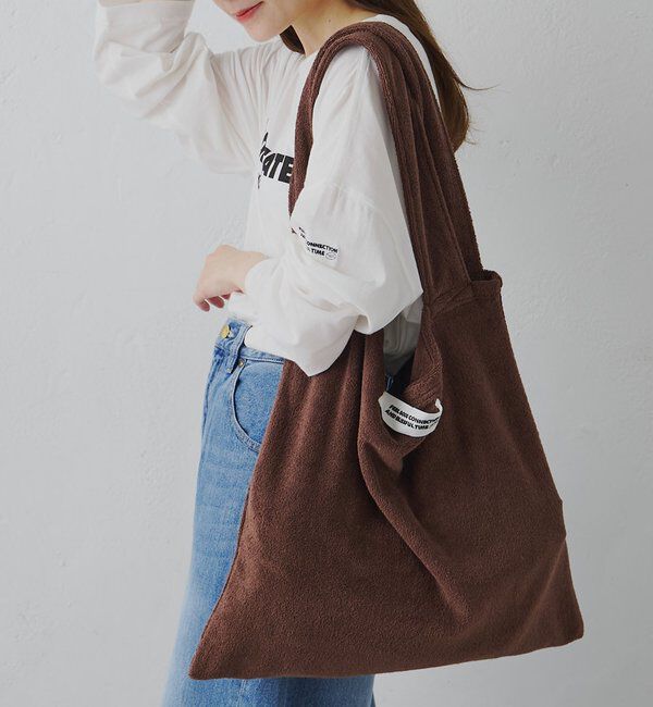  「【F&B】パイルBIGトートBAG」|トートバッグ|