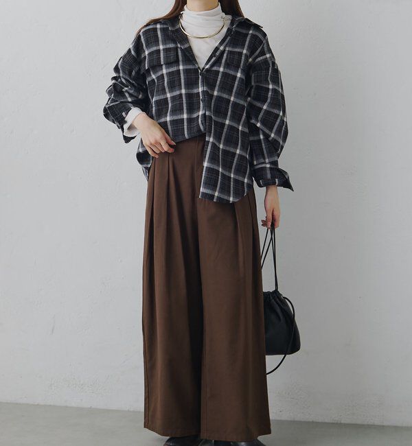  「【25AW新色登場！】コットンシアーハイネックカットソー」|Tシャツ・カットソー|