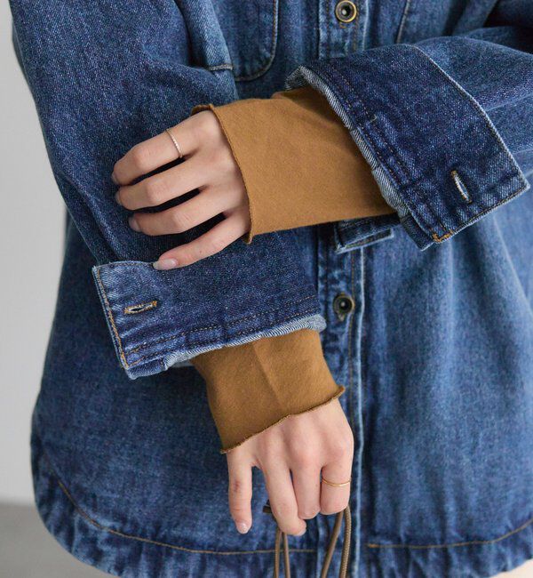  「【25AW新色登場！】コットンシアーハイネックカットソー」|Tシャツ・カットソー|