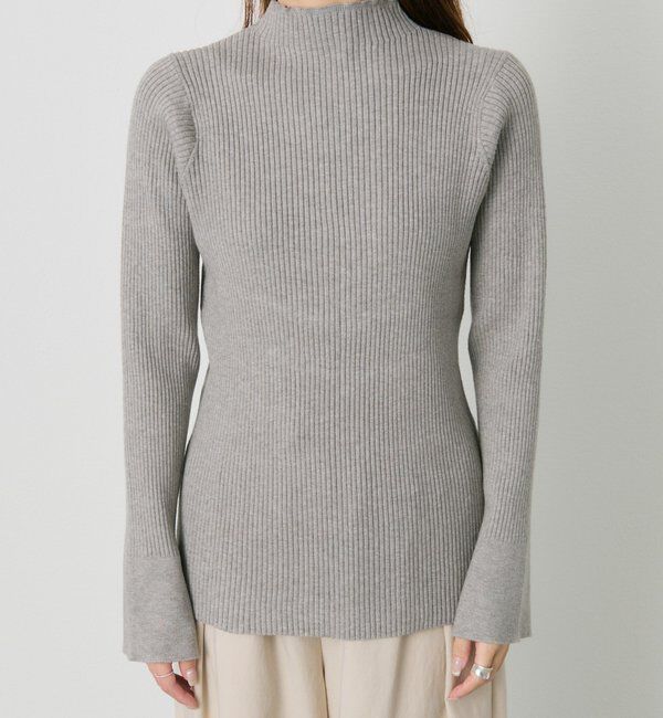  「【リバイバル/新色追加】プチハイネックリブニット」|ニット・セーター|