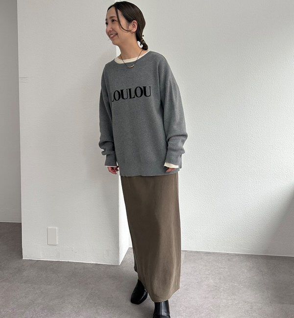  「【インフルエンサーセレクト】ソフトツイルバイヤススカート」|スカート|