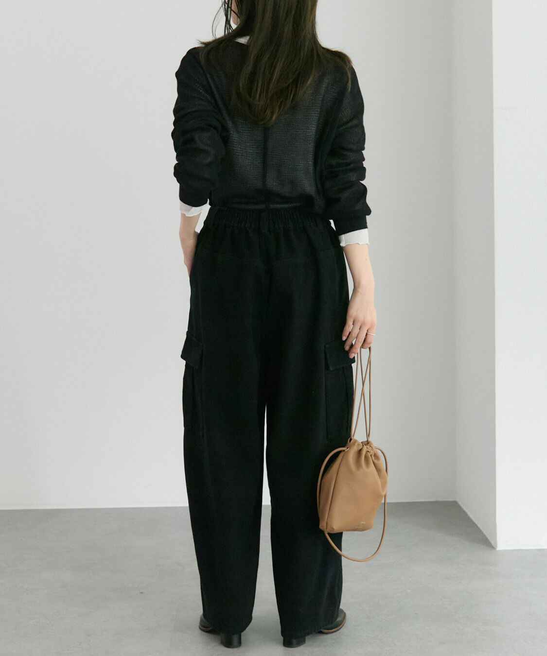  「ヴィンテージライクカーブシルエットカーゴパンツ」|カーゴ|