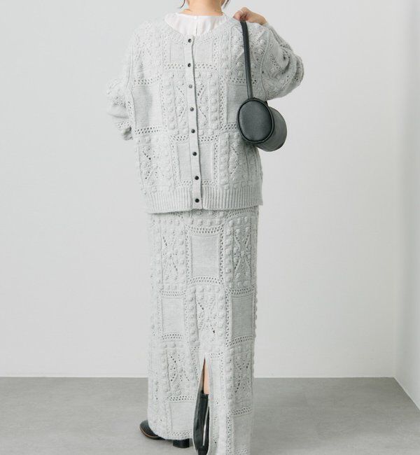  「ポップコーン編み2WAYニット」|ニット・セーター|