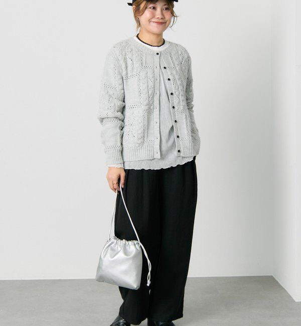  「ポップコーン編み2WAYニット」|ニット・セーター|