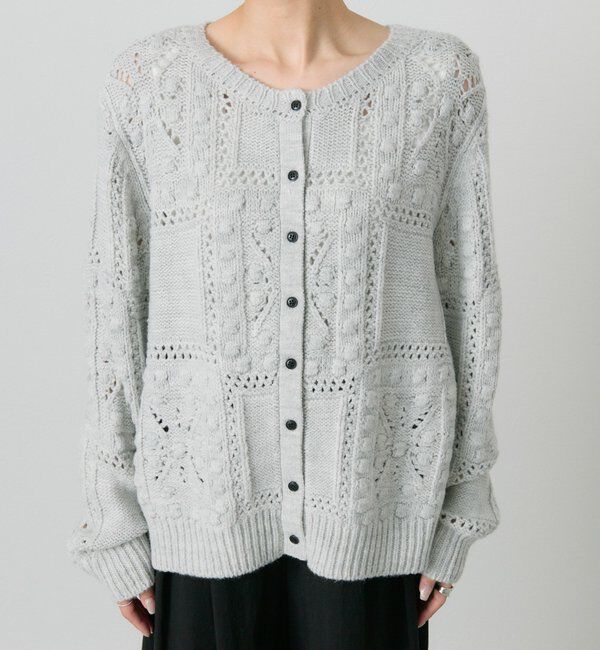  「ポップコーン編み2WAYニット」|ニット・セーター|