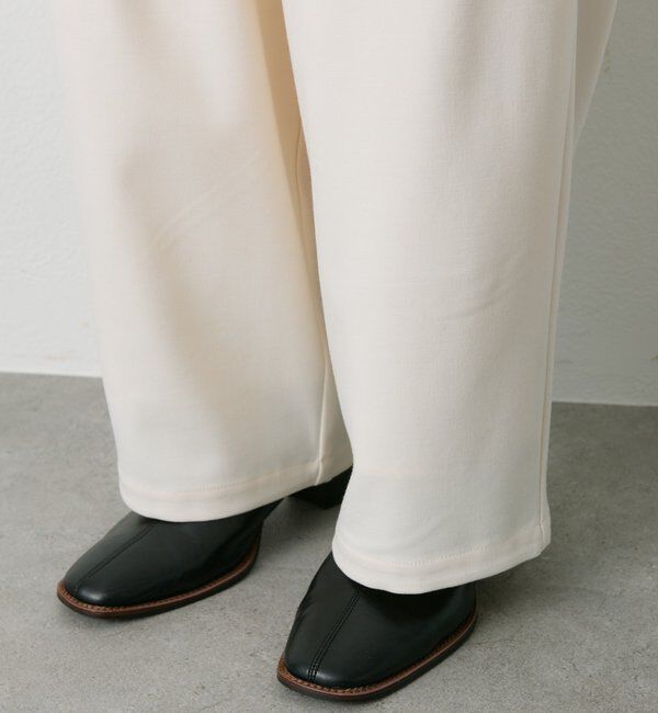  「ウール混ウエストゴムツータックパンツ」|その他|