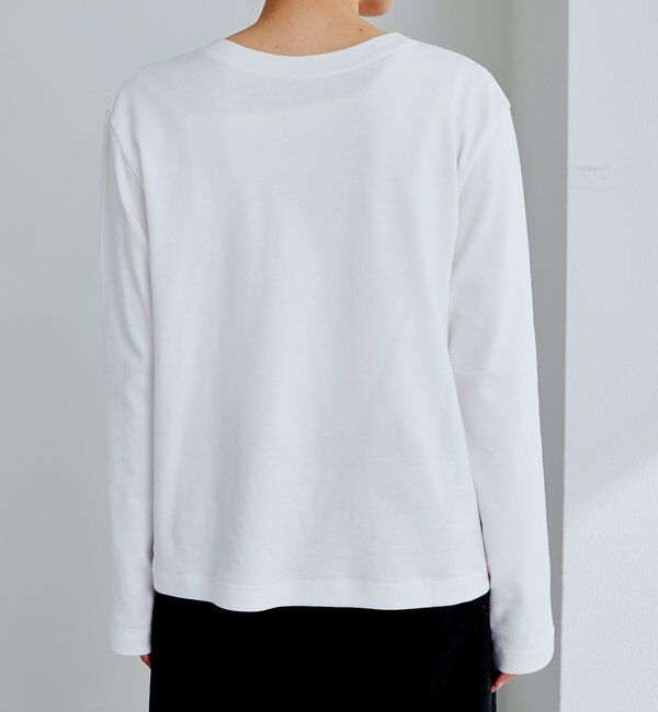  「スムース起毛2WAYヘンリーネックカットソー」|プルオーバー|