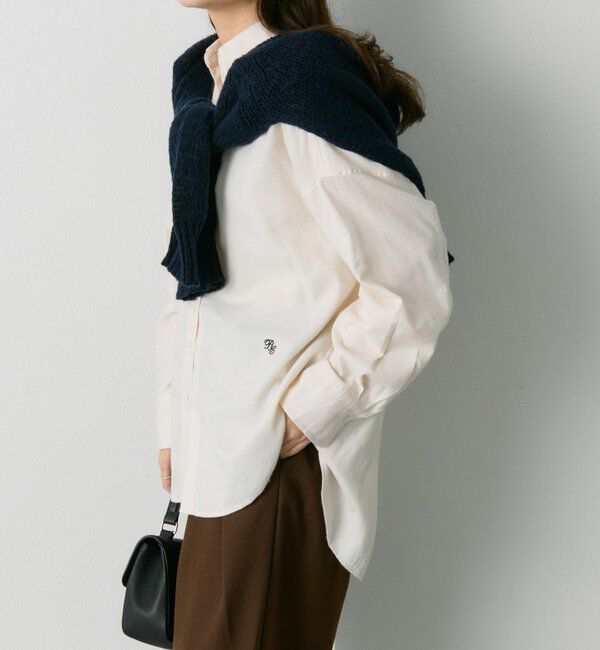  「起毛オーバーシャツブラウス」|シャツ・ブラウス|