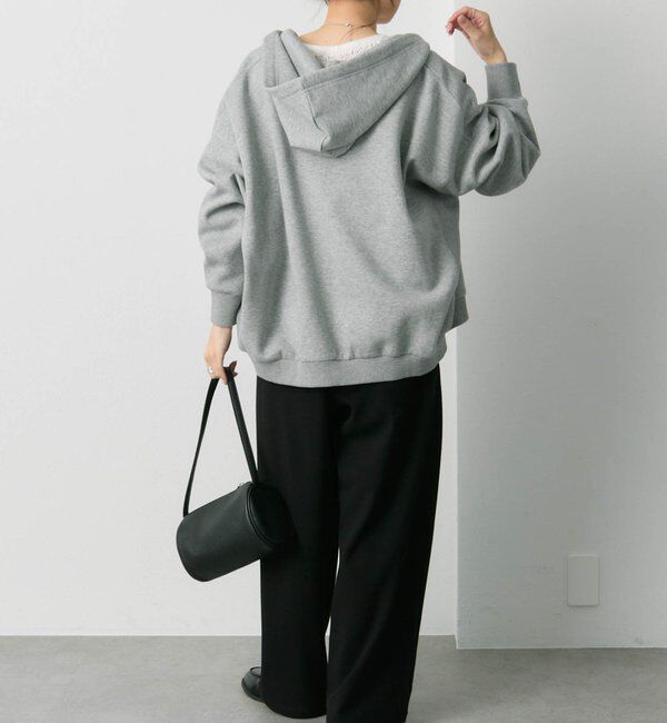  「スムースボンディングサイドリブジップパーカー」|パーカー|