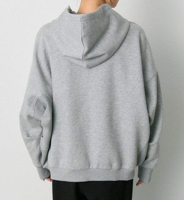  「スムースボンディングサイドリブジップパーカー」|パーカー|